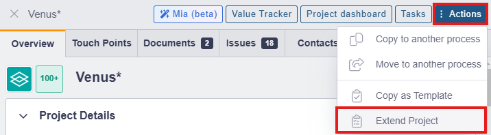 Copying Tasks from a Project/Template to an Existing Project