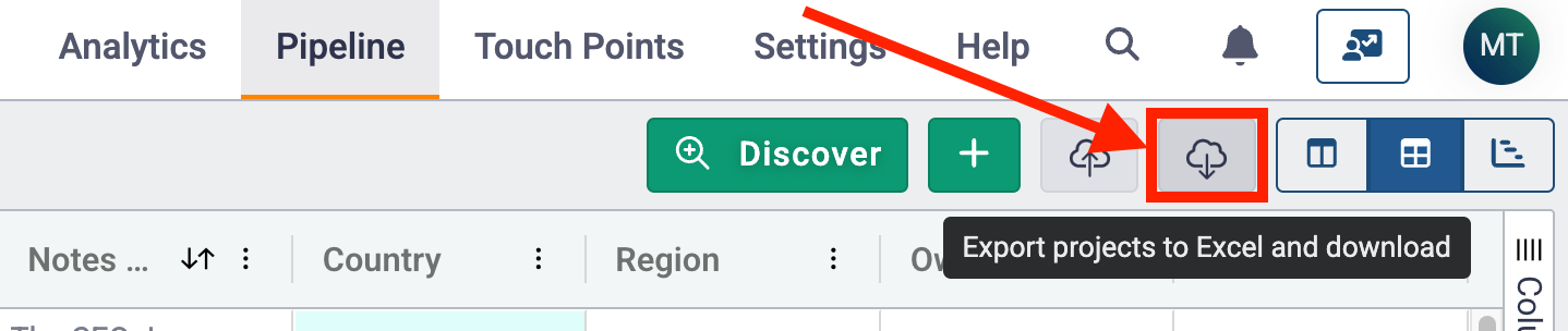 Importing Pipeline Data to Existing Projects